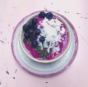 Pitaya Smoothie Bowl. at Farm Girl - Sweaty Betty in London