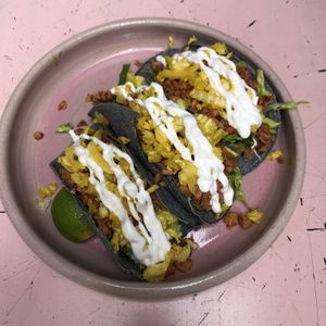 jackfruit tacos  at Farm Girl - Sweaty Betty in London