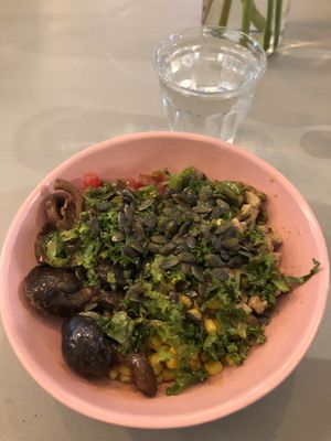Buddha bowl at Farm Girl - Sweaty Betty in London