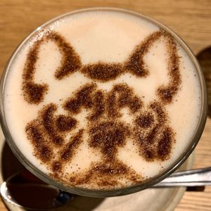 Chai latte (with oat milk) at Farm Girl - Sweaty Betty in London