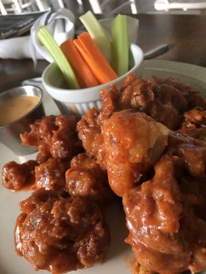 Buffalo Cauliflower with FRANKS RED HOT SAUCE  at The Acre - Wyoming Blvd in Albuquerque