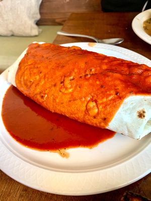 Giant burrito  at The Acre - Wyoming Blvd in Albuquerque