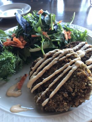 Crab less cakes - loved these at The Acre - Wyoming Blvd in Albuquerque