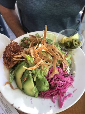 Taco salad at Sage Regenerative Kitchen in Pasadena