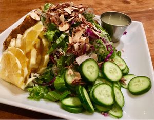 Asian kelp noodle salad  at Sage Regenerative Kitchen in Pasadena