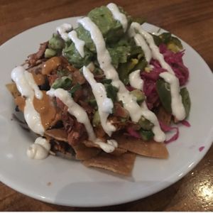  Jackfruit Nachos  at Sage Regenerative Kitchen in Pasadena