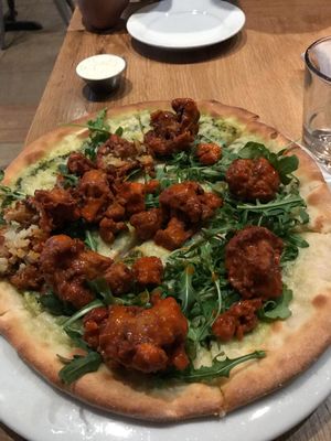 Buffalo Pizza  at Sage Regenerative Kitchen in Pasadena