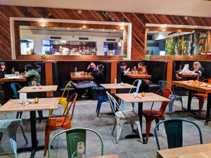 Inside of Sage Vegan Bistro at Sage Regenerative Kitchen in Pasadena