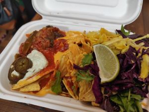 Nachos with everything at My Goodness in Cork