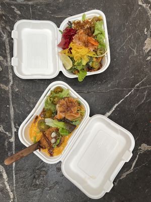 The food was so vibrant!  at My Goodness in Cork