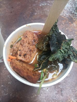 Noodles with tempeh at My Goodness in Cork