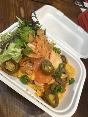 Mac n Cheese 9€  at My Goodness in Cork