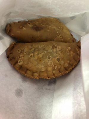 Curry pok $1 each at Yuan Su Shi Vegetarian Stall in East Singapore