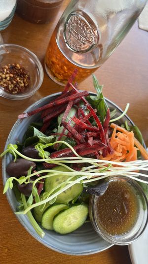  just some salad  at Paradiso Ristorante Pizzeria in Te Anau