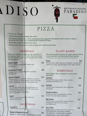   at Paradiso Ristorante Pizzeria in Te Anau