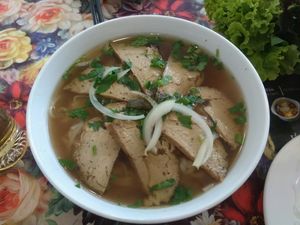 Pho at Lien Huong Vegetarian Restaurant in Ho Chi Minh City