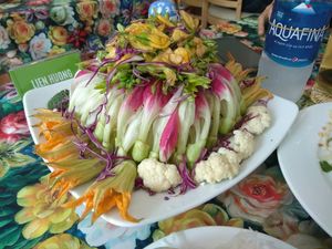 Lau Hoa (Flower Hot Pot) at Lien Huong Vegetarian Restaurant in Ho Chi Minh City