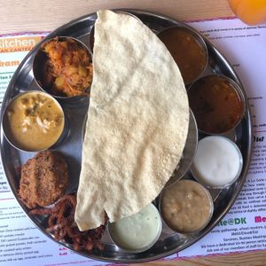 Vegan sapaad (Sundays only)  at Dosa Kitchen in Newcastle Upon Tyne