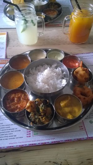 Sunday sapaad at Dosa Kitchen in Newcastle Upon Tyne