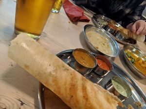 Sooo tasty at Dosa Kitchen in Newcastle Upon Tyne
