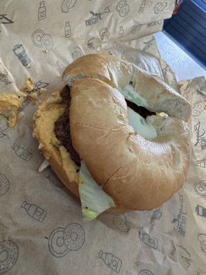 Falafel   at Bagel Factory in North West London