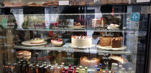 Products at Aujourd'hui Demain Cafe in Paris