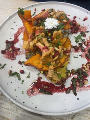 Golden Toast at Aujourd'hui Demain Cafe in Paris