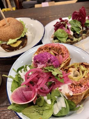 😋  at Aujourd'hui Demain Cafe in Paris