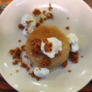 Moelleux coco-citron at Aujourd'hui Demain Cafe in Paris