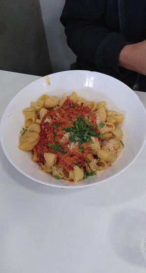  at Aujourd'hui Demain Cafe in Paris