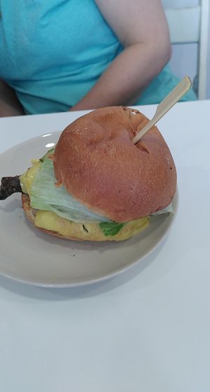  at Aujourd'hui Demain Cafe in Paris