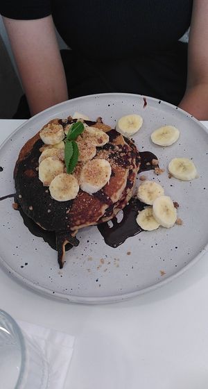  at Aujourd'hui Demain Cafe in Paris