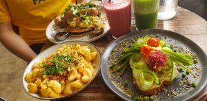  at Aujourd'hui Demain Cafe in Paris