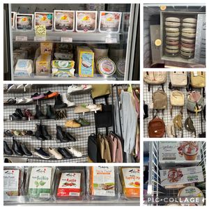 The store  at Aujourd'hui Demain Cafe in Paris