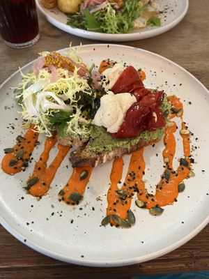   at Aujourd'hui Demain Cafe in Paris