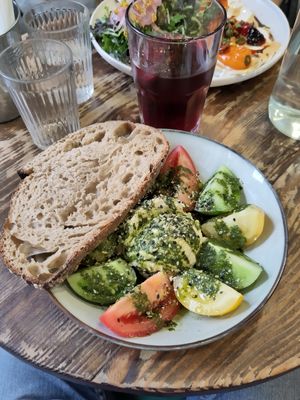  at Aujourd'hui Demain Cafe in Paris