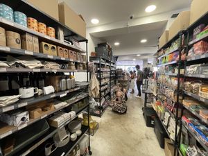 All sorts of lovely things  at Aujourd'hui Demain Cafe in Paris