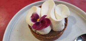 Banoffee at Aujourd'hui Demain Cafe in Paris