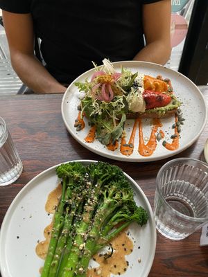   at Aujourd'hui Demain Cafe in Paris