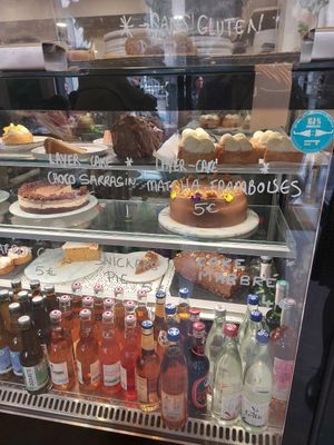  at Aujourd'hui Demain Cafe in Paris