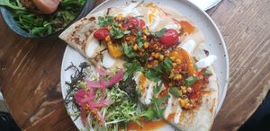  at Aujourd'hui Demain Cafe in Paris