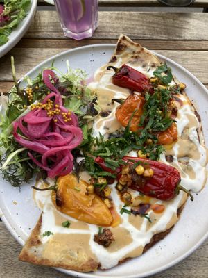   at Aujourd'hui Demain Cafe in Paris