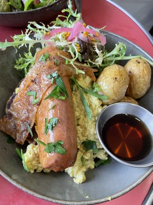   at Aujourd'hui Demain Cafe in Paris