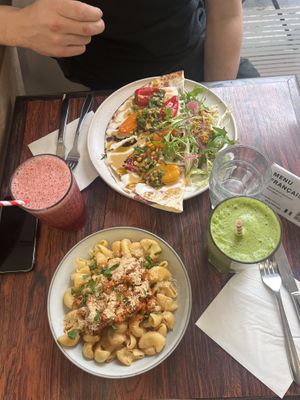   at Aujourd'hui Demain Cafe in Paris