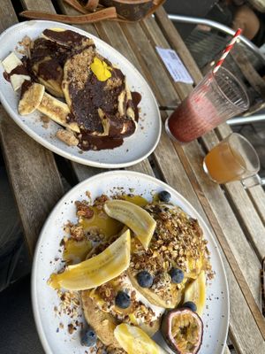   at Aujourd'hui Demain Cafe in Paris