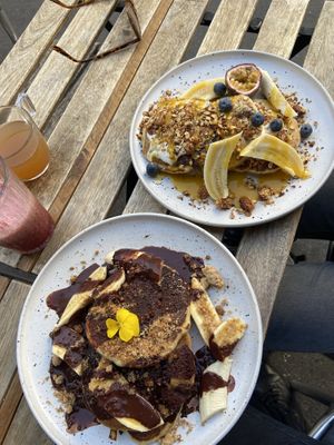   at Aujourd'hui Demain Cafe in Paris