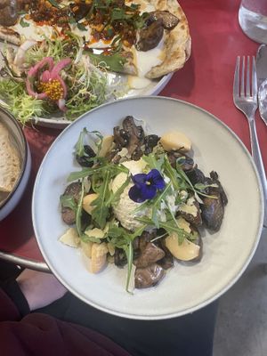   at Aujourd'hui Demain Cafe in Paris