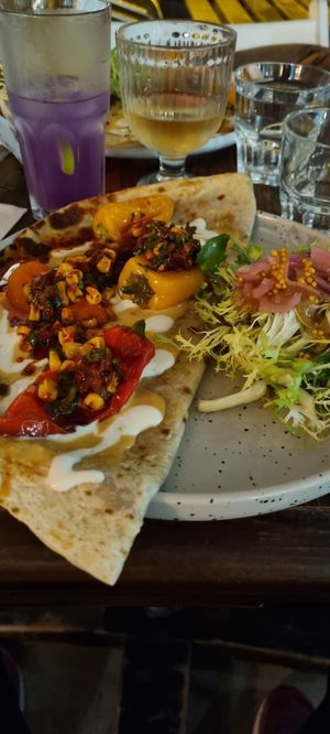 Quesadilla   at Aujourd'hui Demain Cafe in Paris