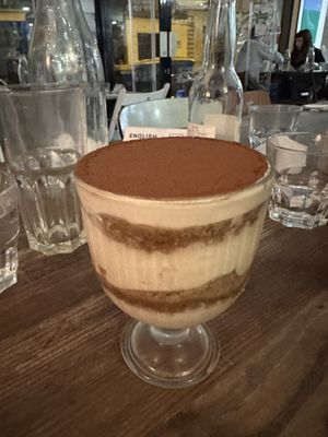 Tiramisu   at Aujourd'hui Demain Cafe in Paris