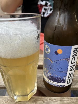   at Aujourd'hui Demain Cafe in Paris